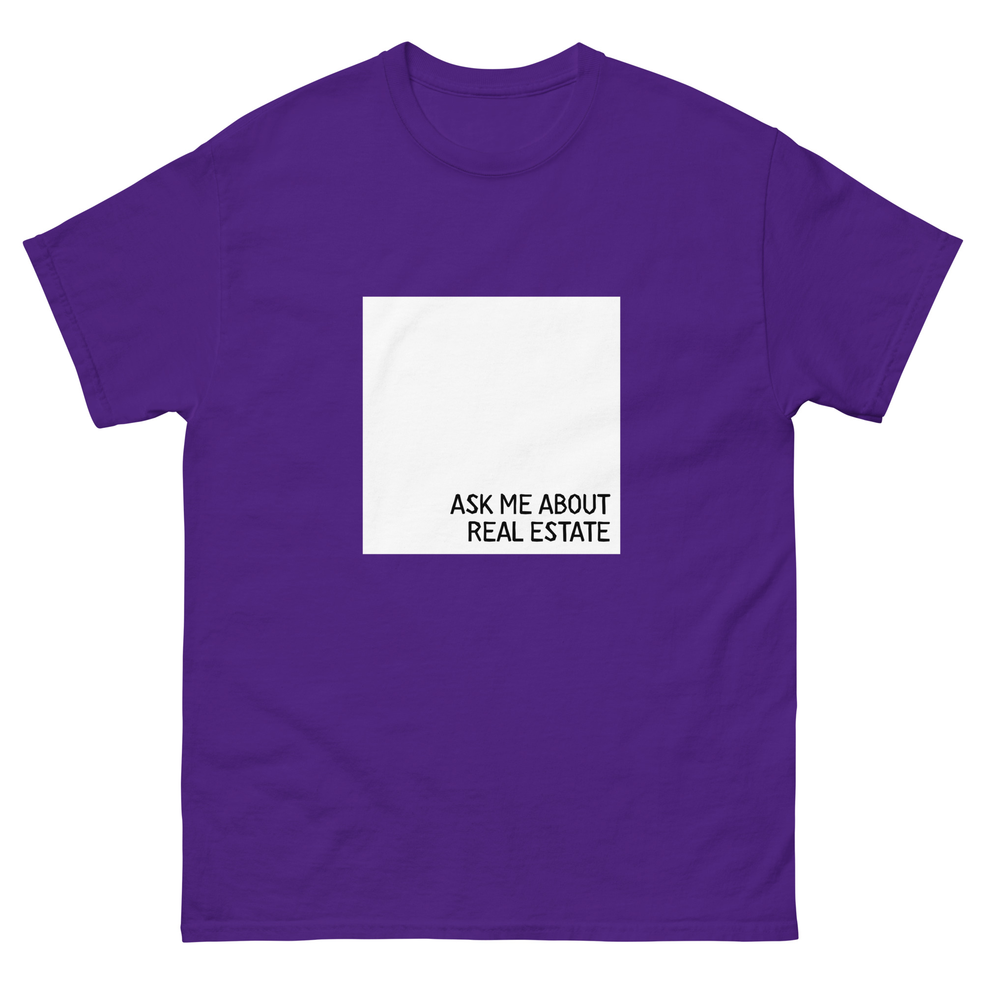 Ask Me About Real Estate T-Shirt - Image 3