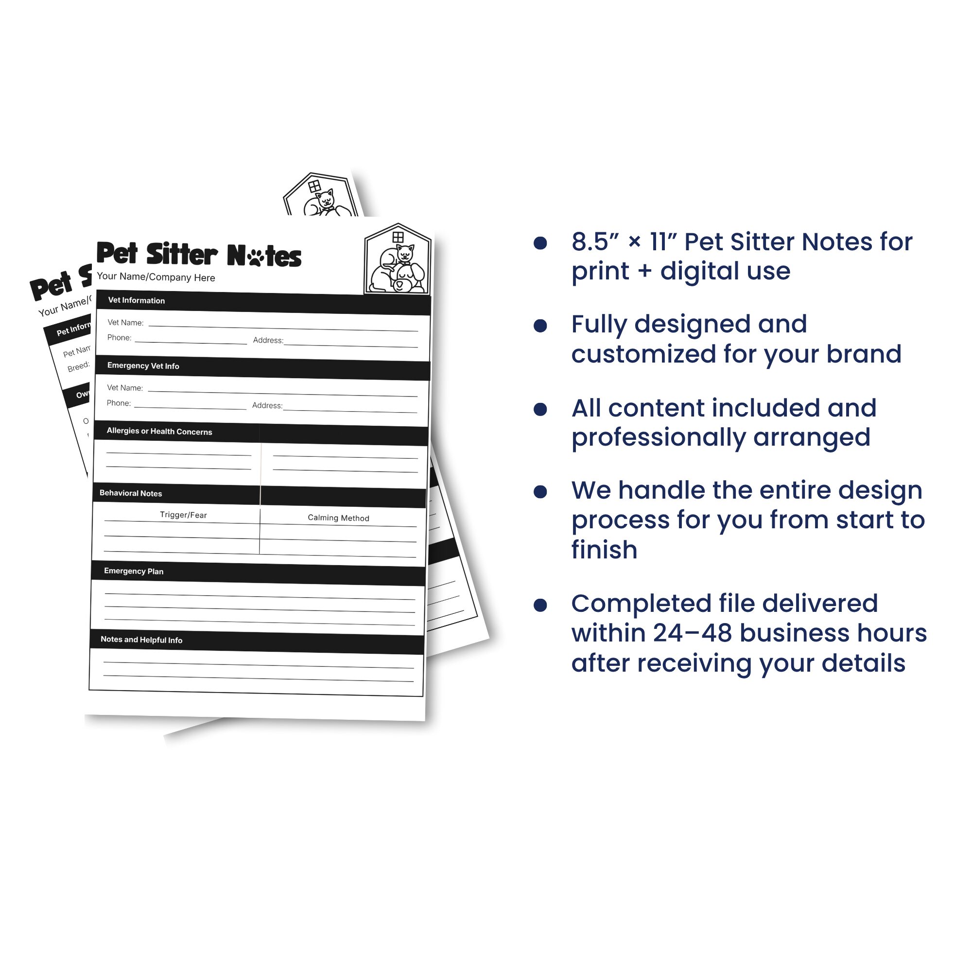 Pet Sitter Notes - Image 3