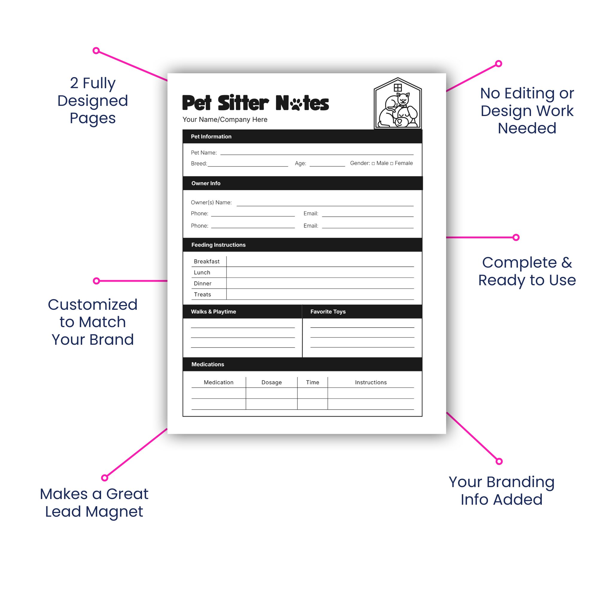 Pet Sitter Notes - Image 2